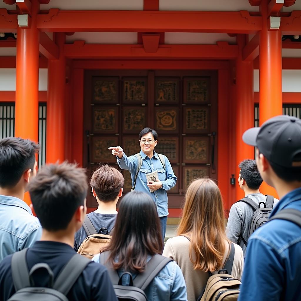 Guided Temple Visit with Japan Tour Operator