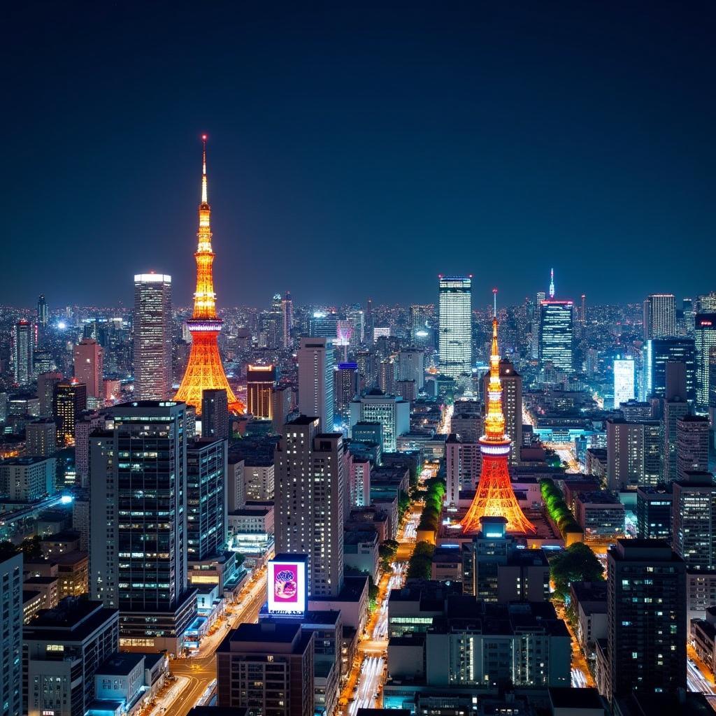 Japan Tour Package - Exploring Tokyo Cityscape