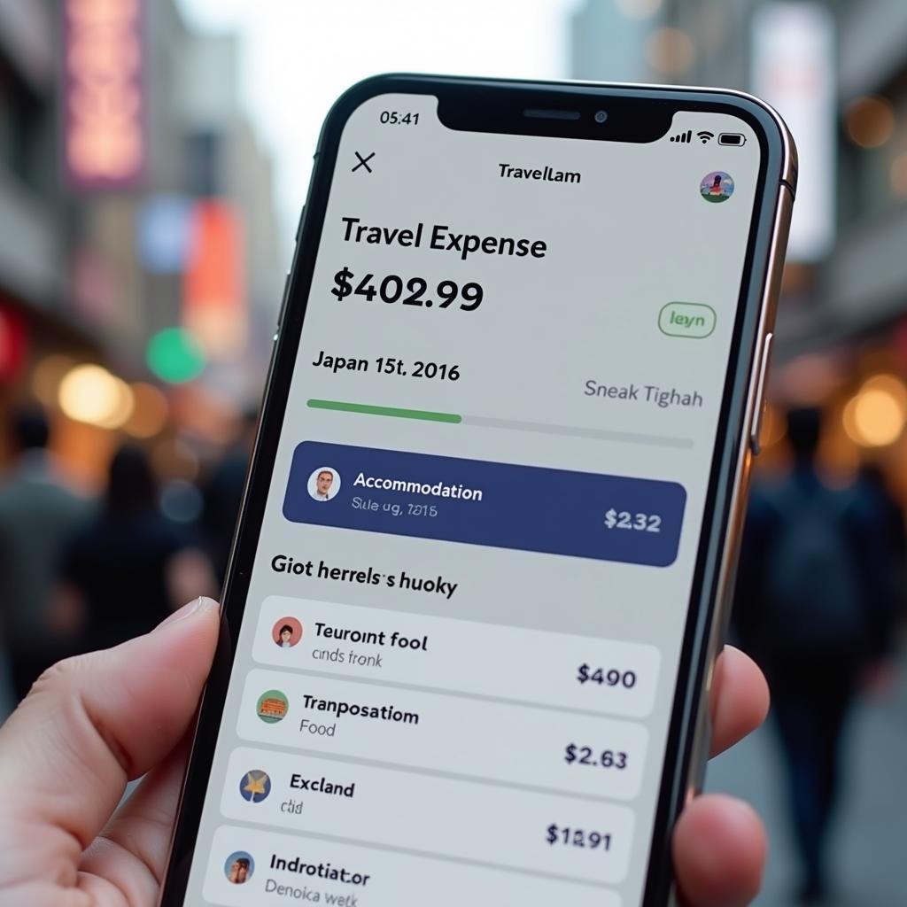 Tracking Expenses with a Mobile App During Japan Trip