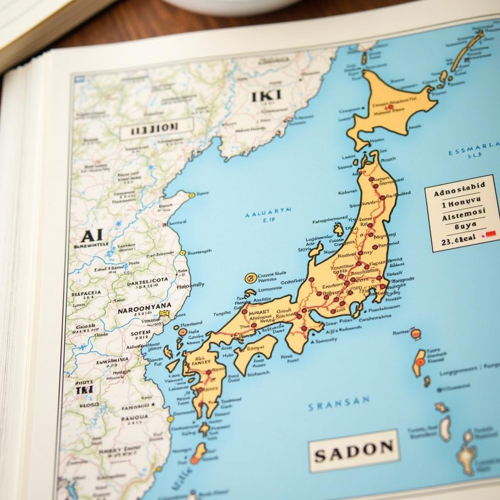 Planning a Trip to Japan: Map and Itinerary