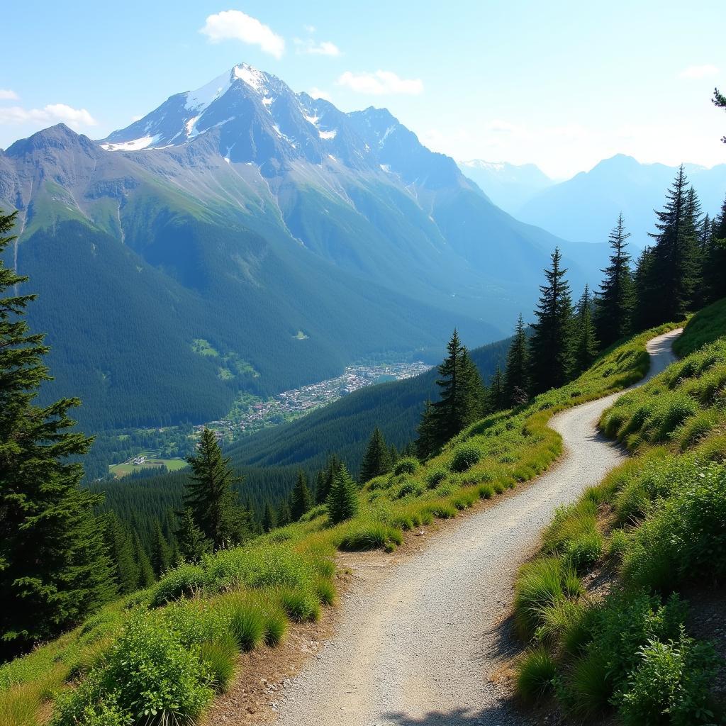 Hiking Trails in the Japanese Alps