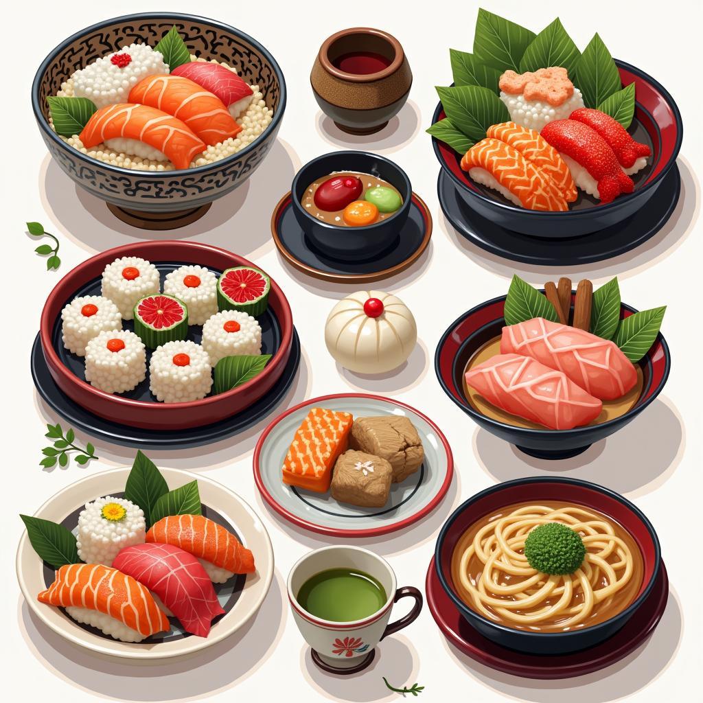 Japanese Cuisine: Sushi, Ramen, and Mochi