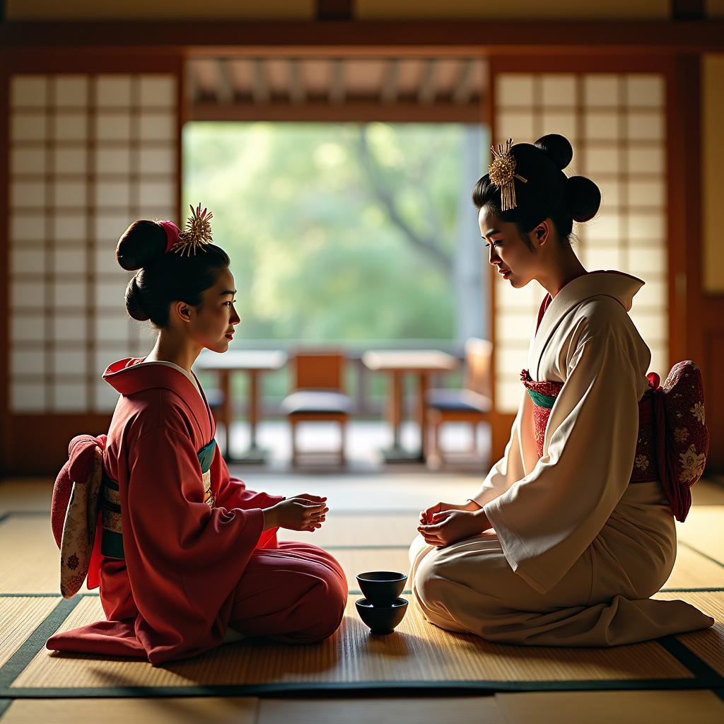 Immersive Japanese Culture: Tea Ceremony and Geisha