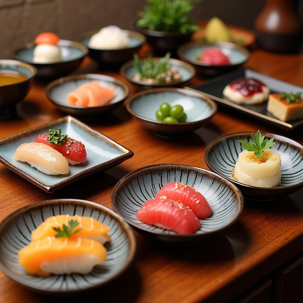 Exquisite Japanese Kaiseki Dinner