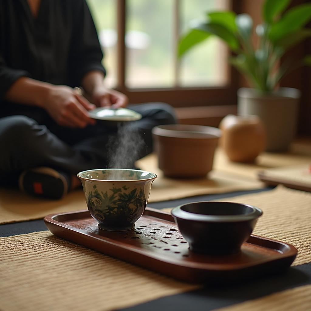 Experiencing a Japanese Tea Ceremony on a BRMC Tour