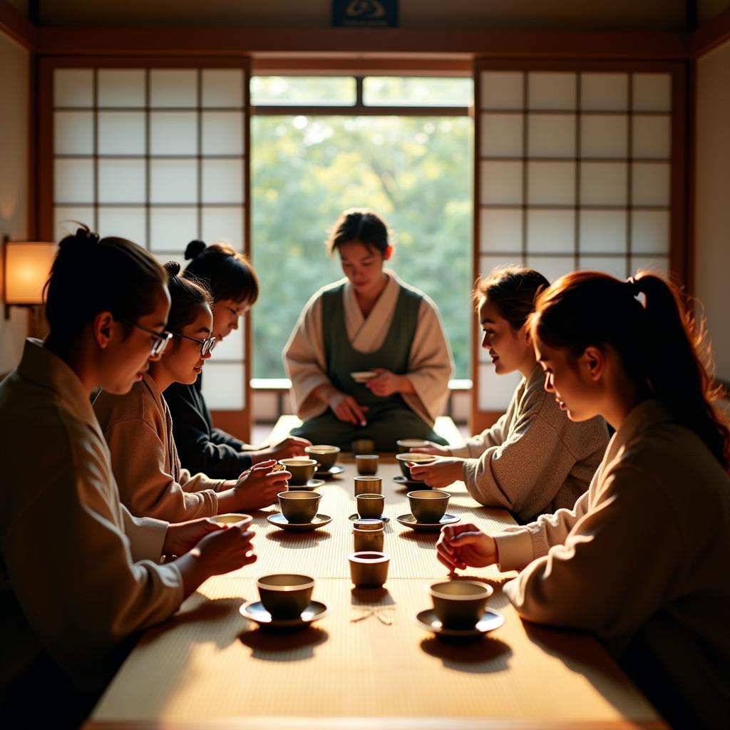 Experiencing a traditional Japanese Tea Ceremony with Hina Tour