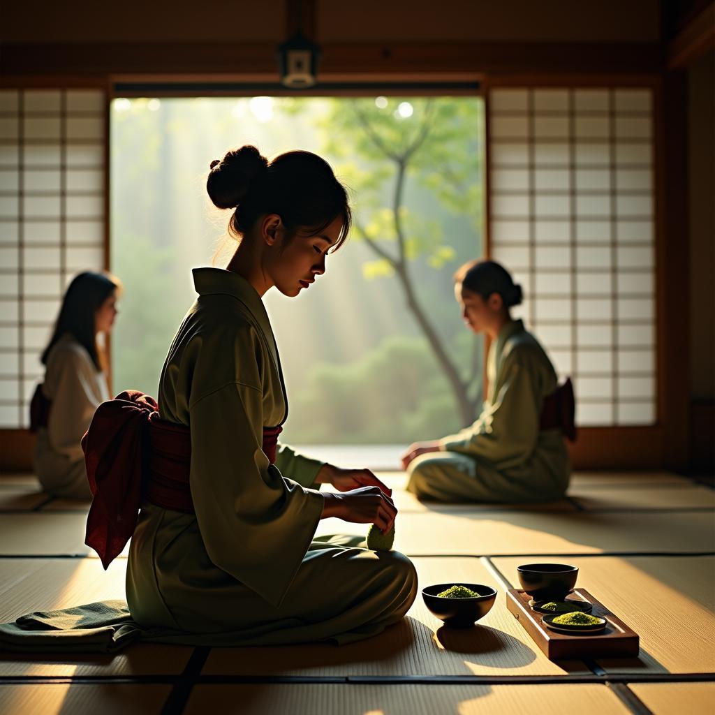 Traditional Japanese Tea Ceremony in Kyoto