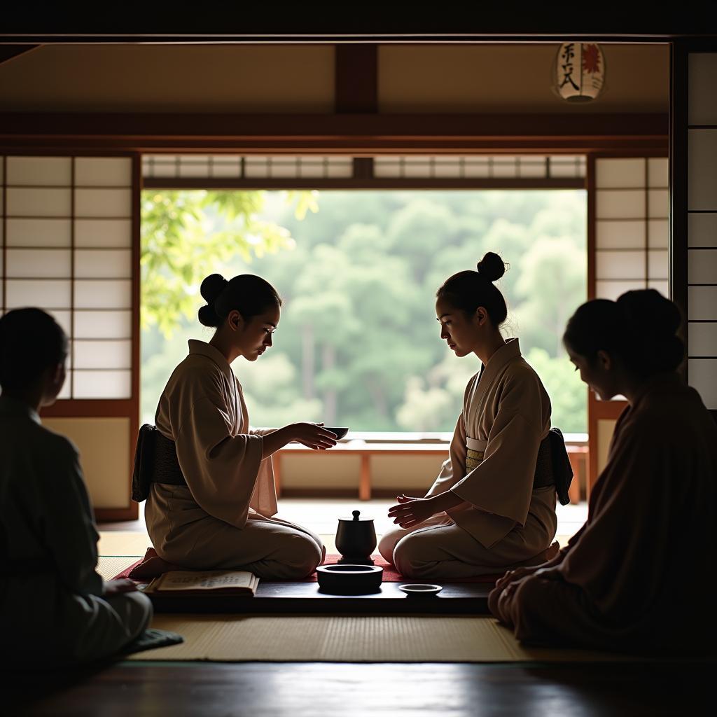 Traditional Japanese Tea Ceremony in Kyoto