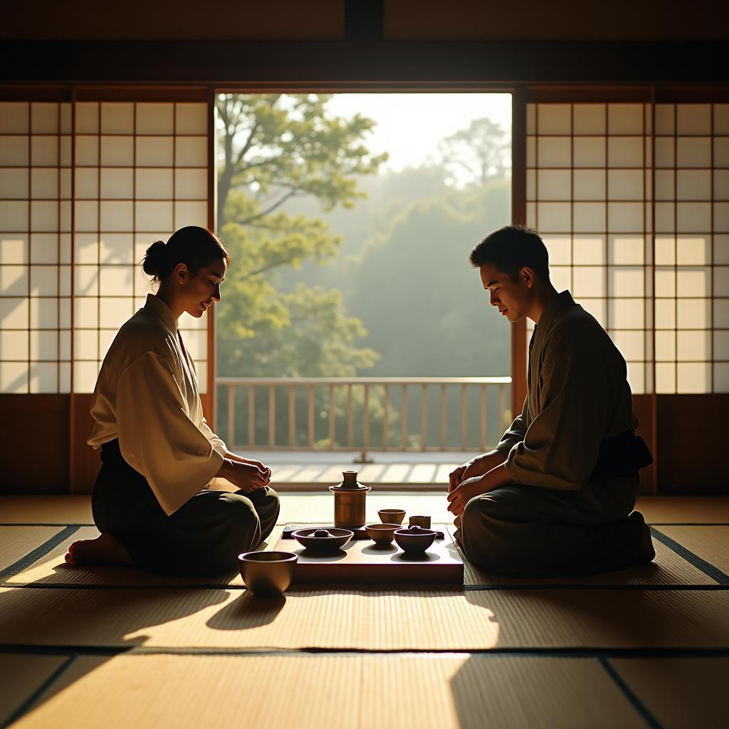 Traditional Japanese Tea Ceremony in Kyoto