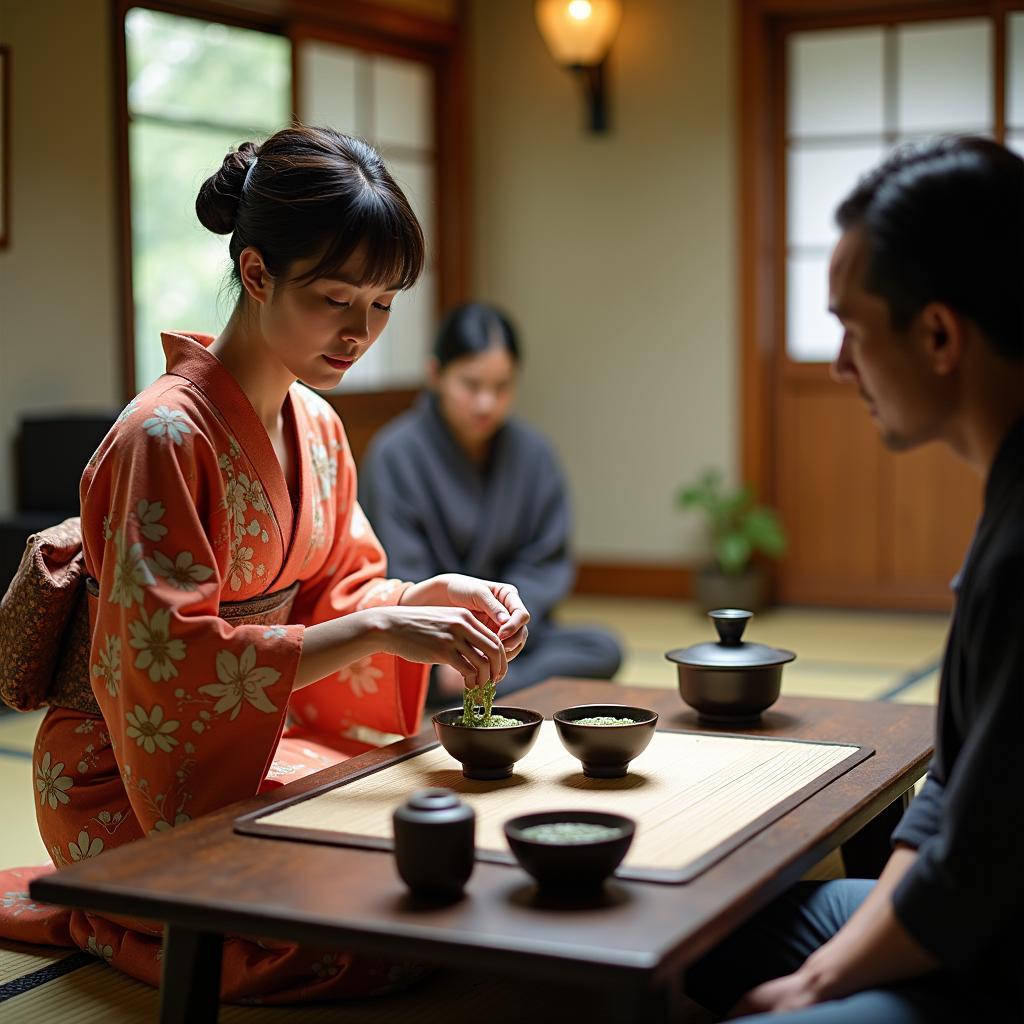 Japanese Tea Ceremony in Kyoto