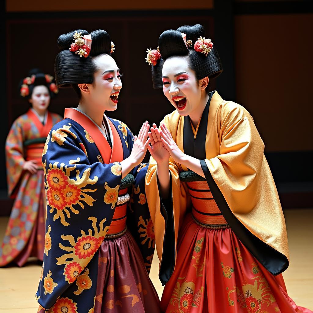 Kabuki Performance in Japan