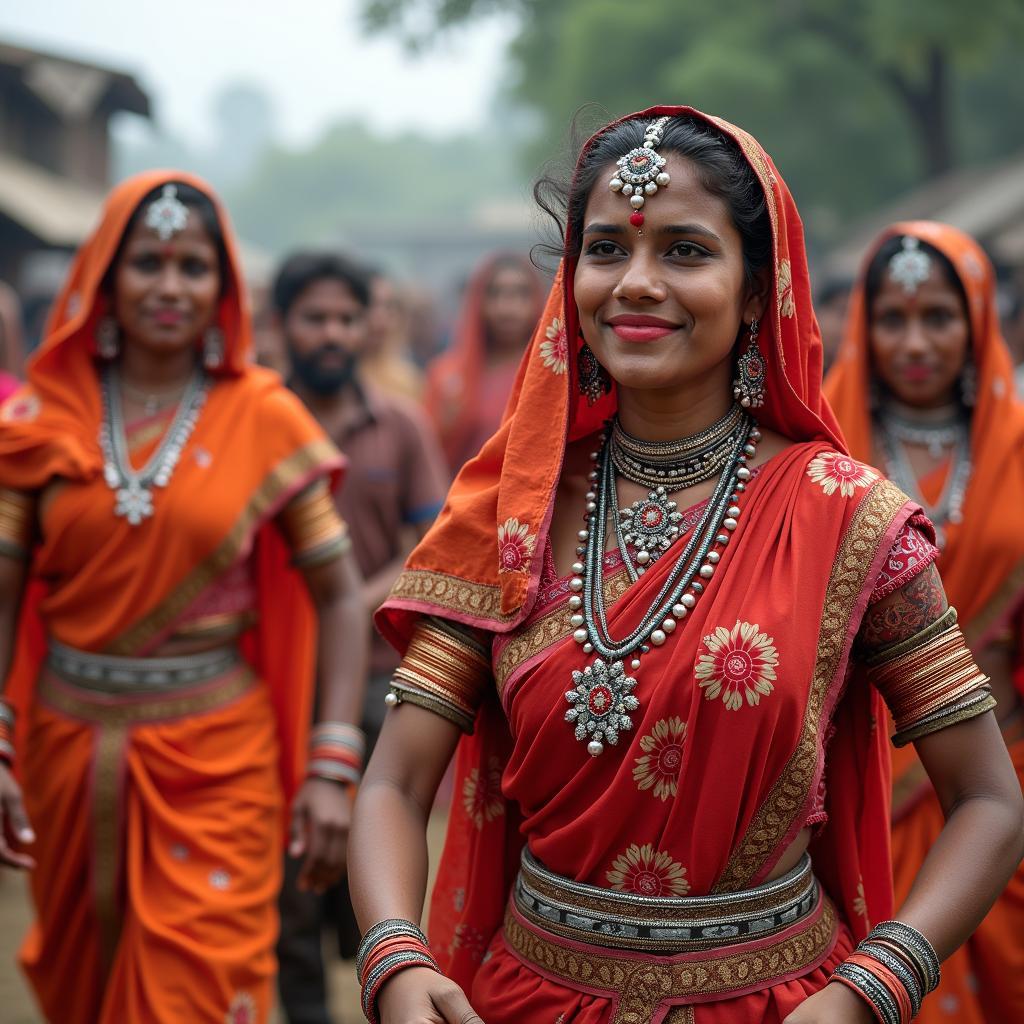 Experiencing the vibrant tribal culture of Jharkhand with a local guide.