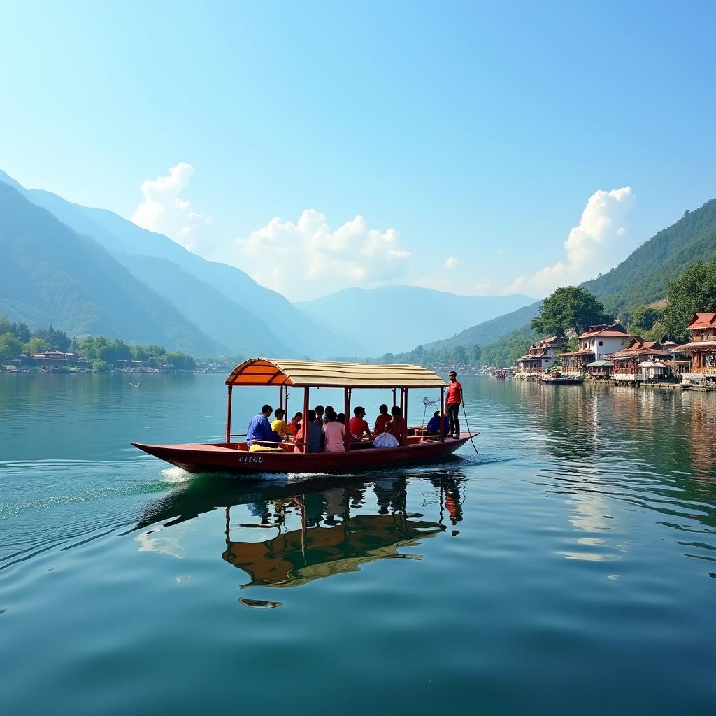 Shikara Ride on Dal Lake, Kashmir