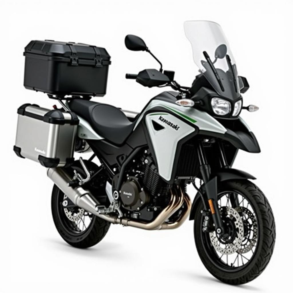 Kawasaki Versys 1000 LT Fully Loaded with Luggage for Touring