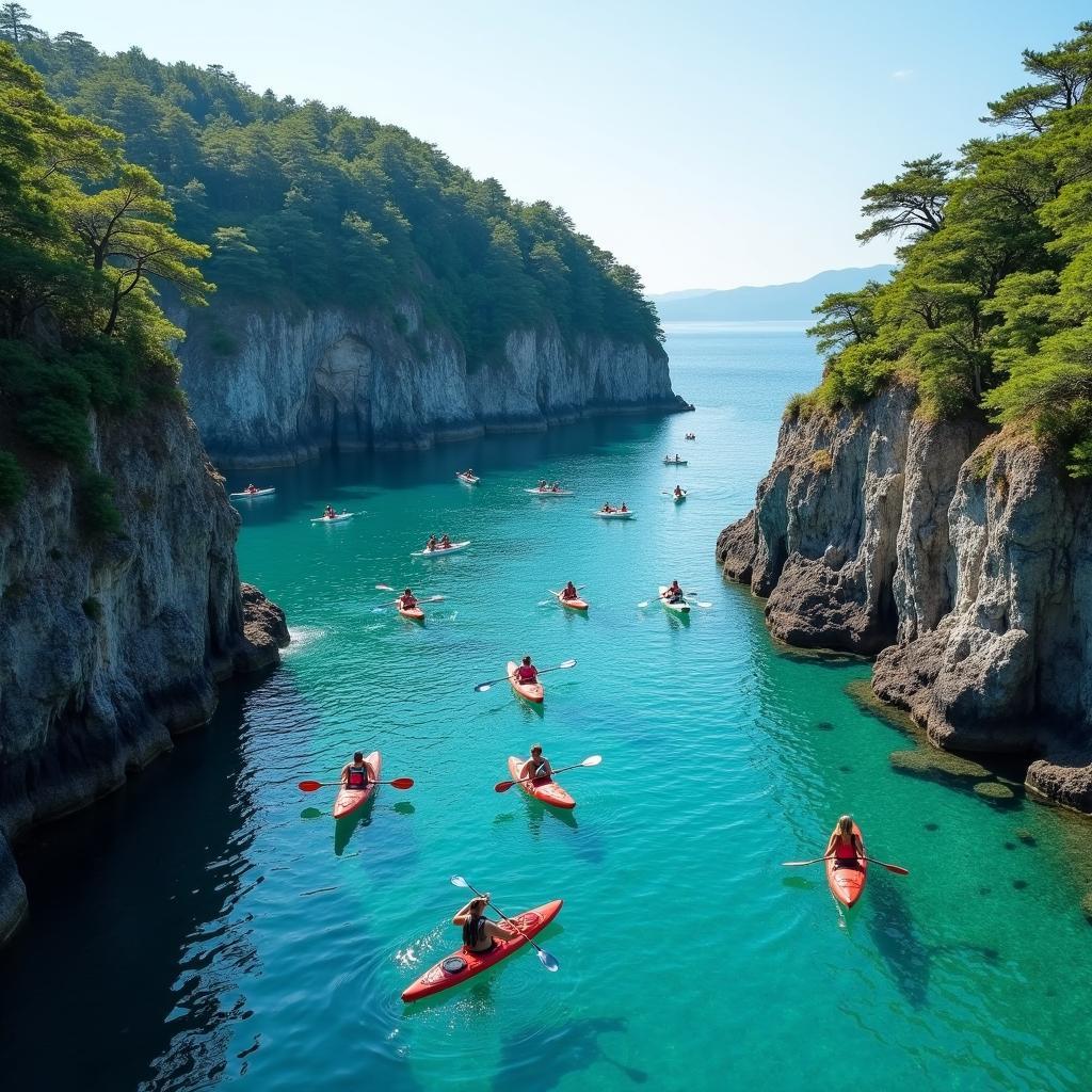 Kayaking Japan's Coastal Waters