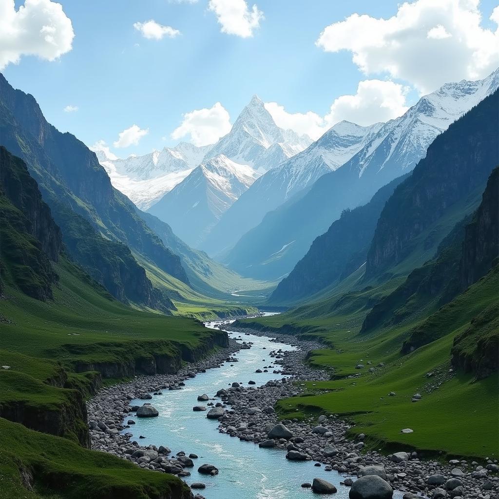 Scenic Views during a Kedarnath Badrinath Tour