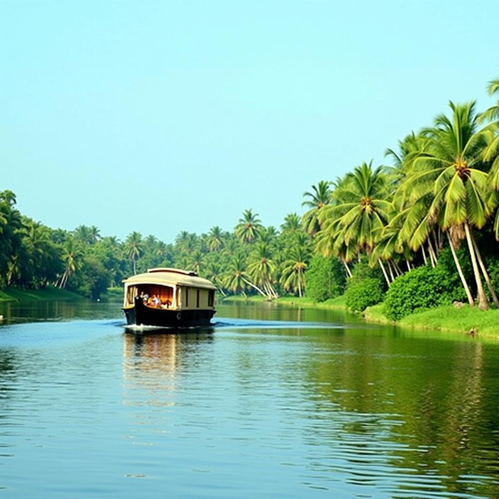 Serene Backwater Cruise in Kerala