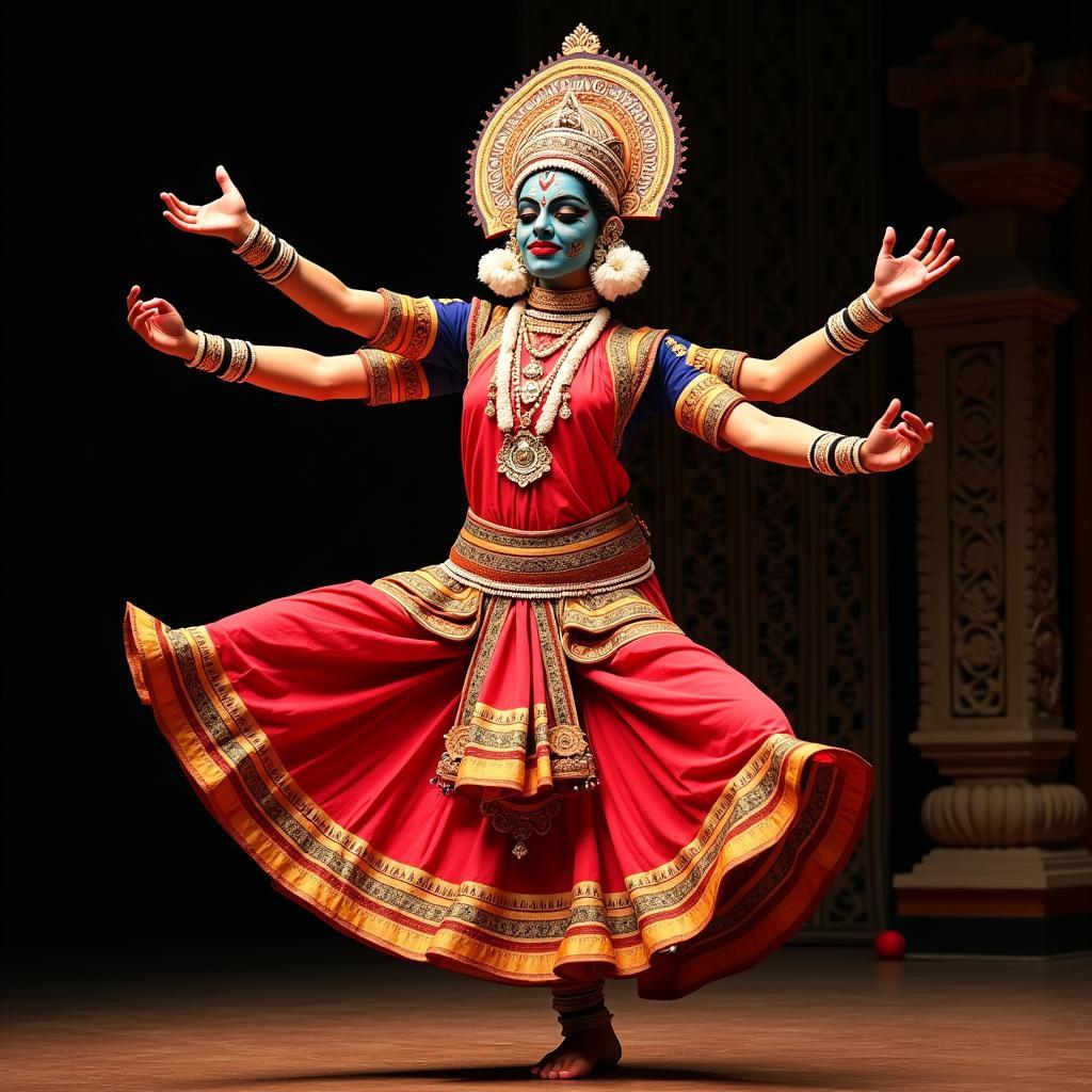 Kerala Kathakali Dance Performance