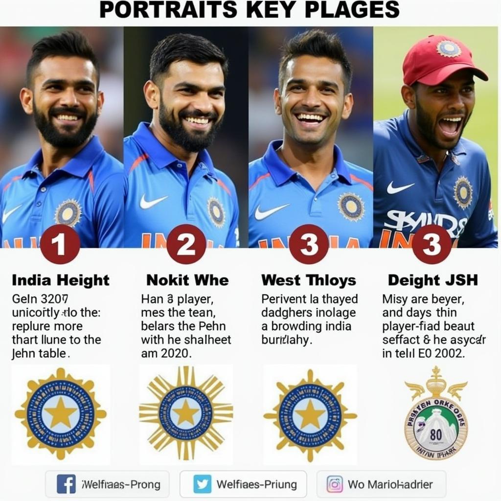 Key Players of the Indian Cricket Team