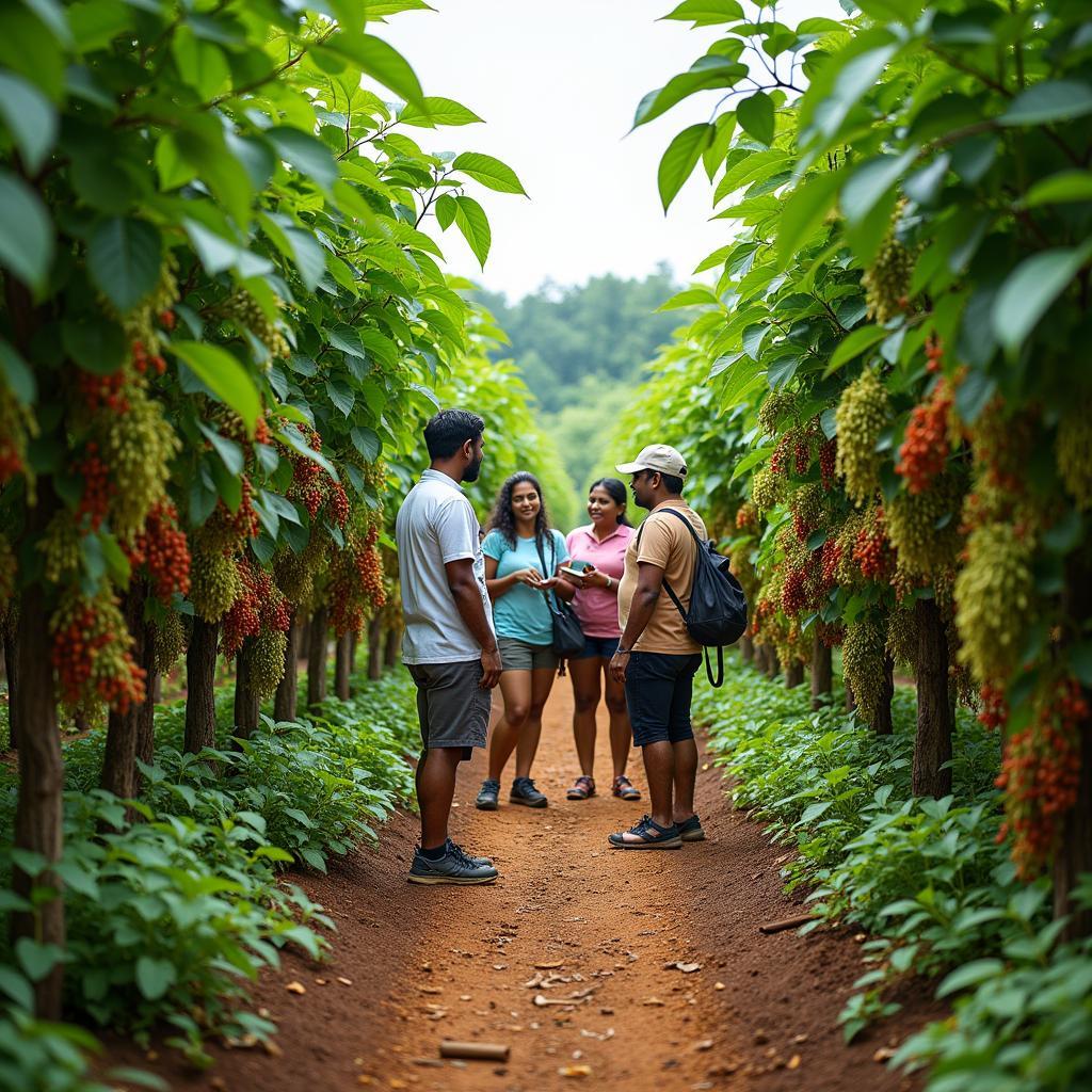 Spice Plantation Tour in Kottayam