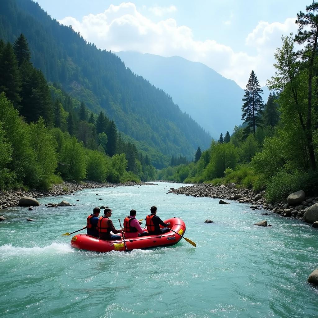 River Rafting Adventure in Kullu Valley