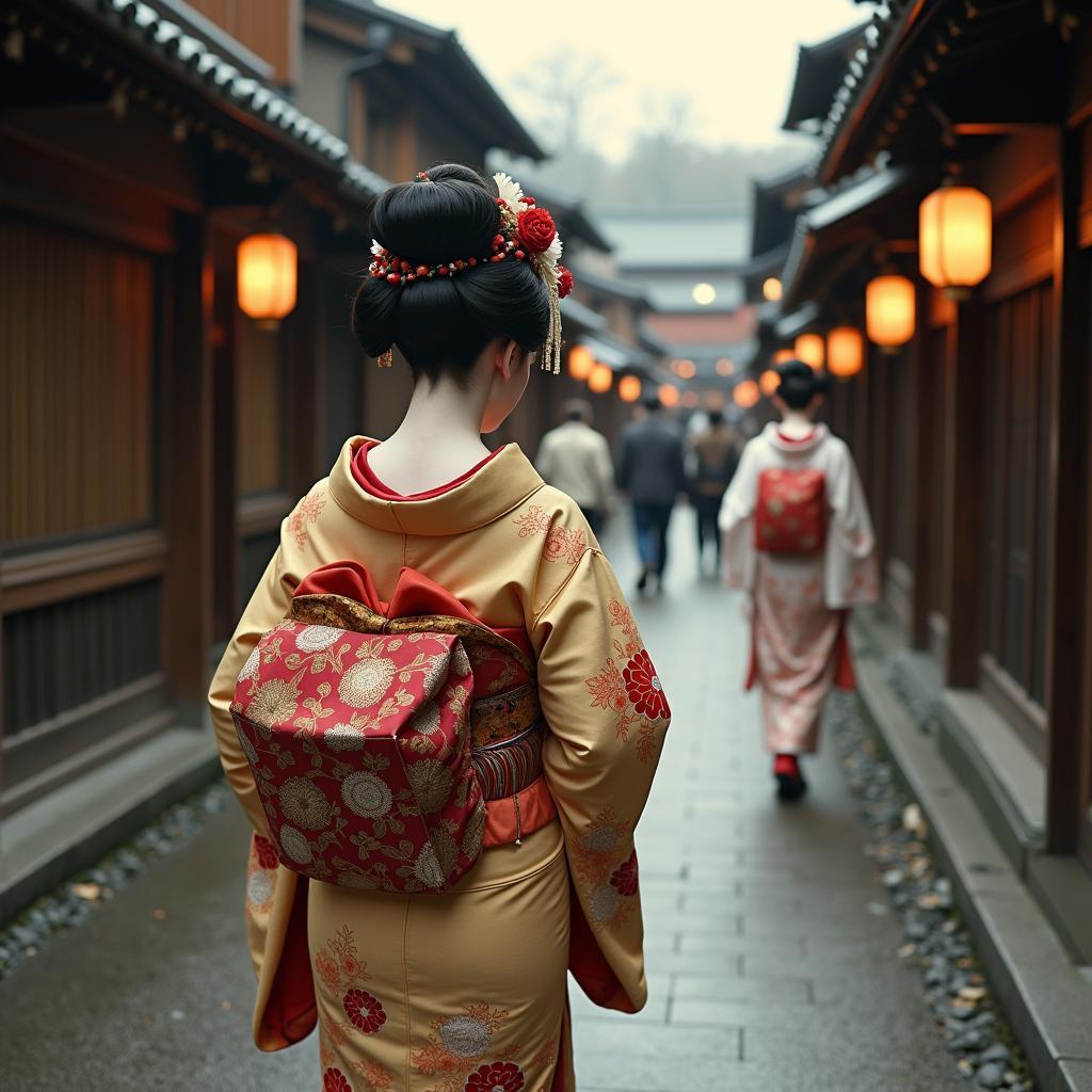 Kyoto's Gion District in 1914