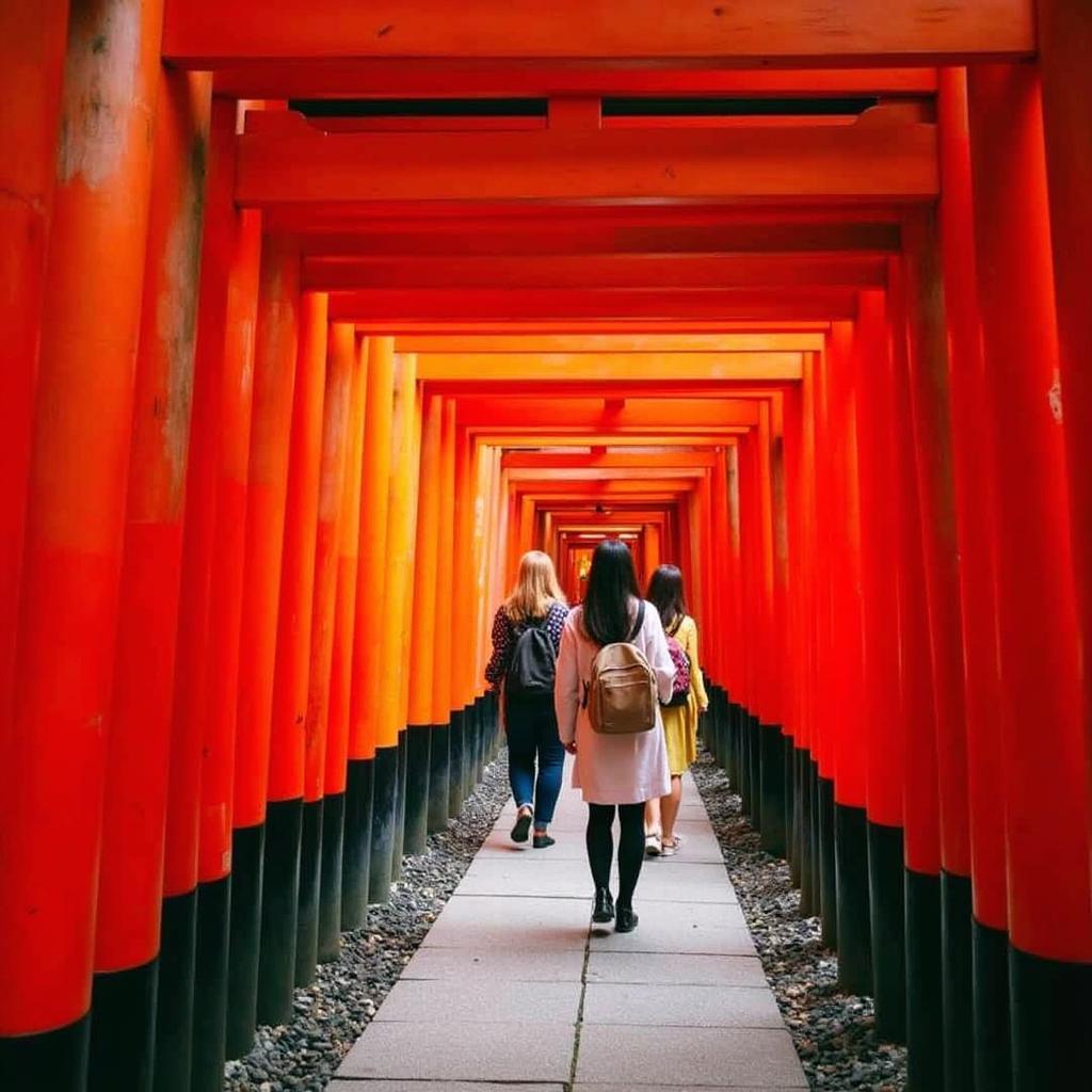 Exploring Fushimi Inari Shrine with a Banerjee Special Tour Package