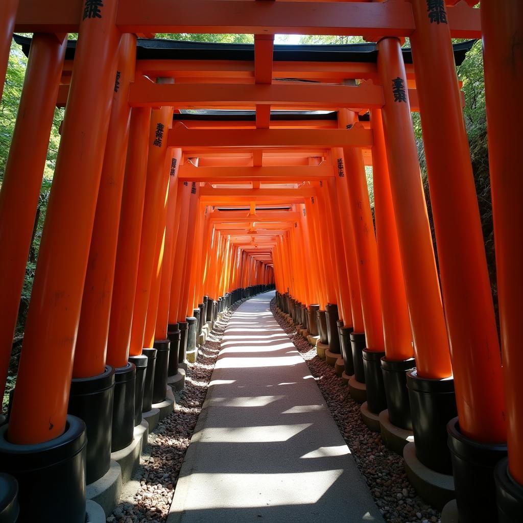 Kyoto's Fushimi Inari Shrine and its Thousand Torii Gates