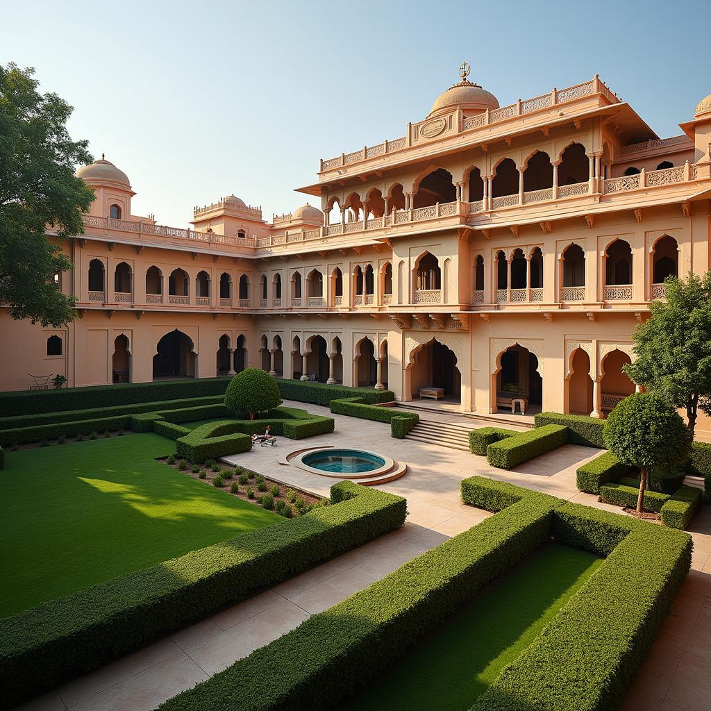 Luxury Palace Hotel in India