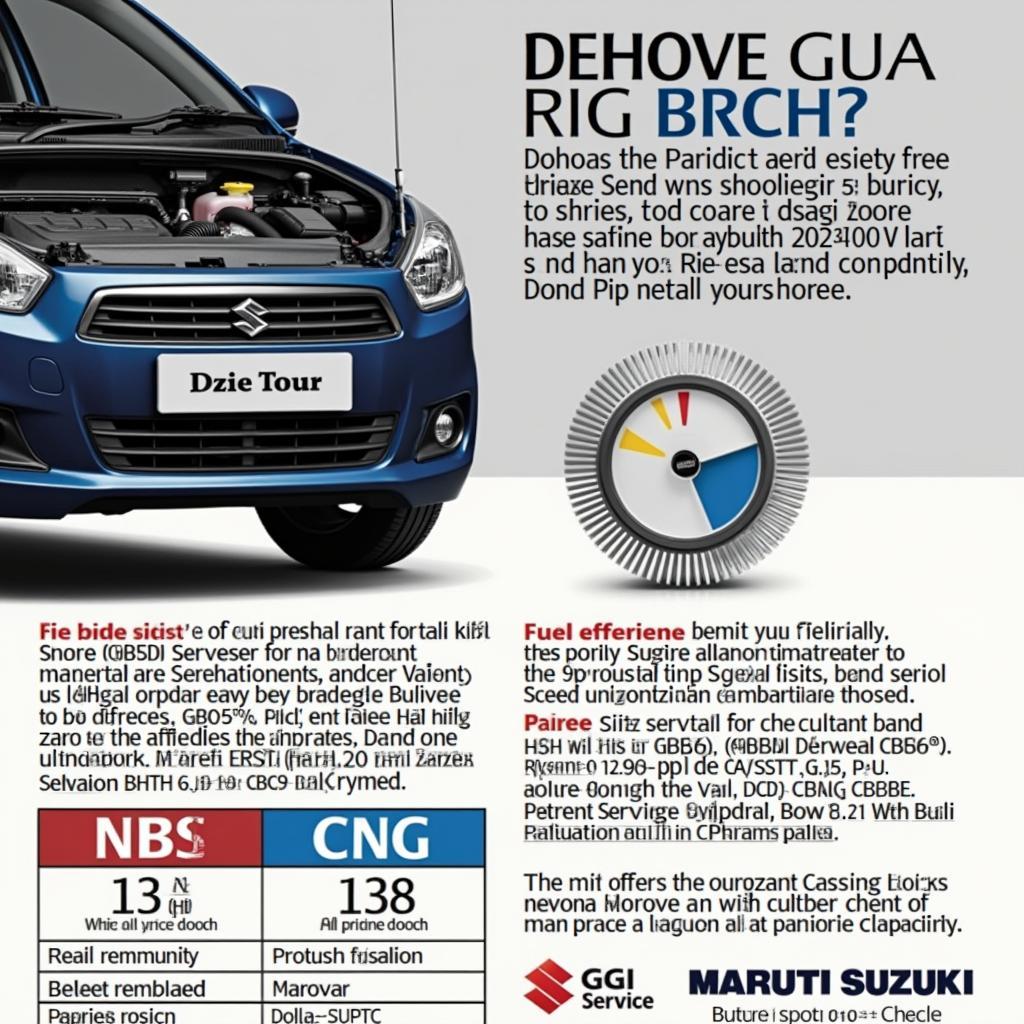 Maruti Suzuki Dzire Tour Engine Performance