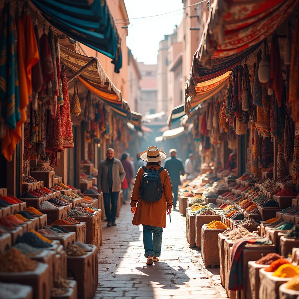 Exploring Marrakech Souks on a Private Tour