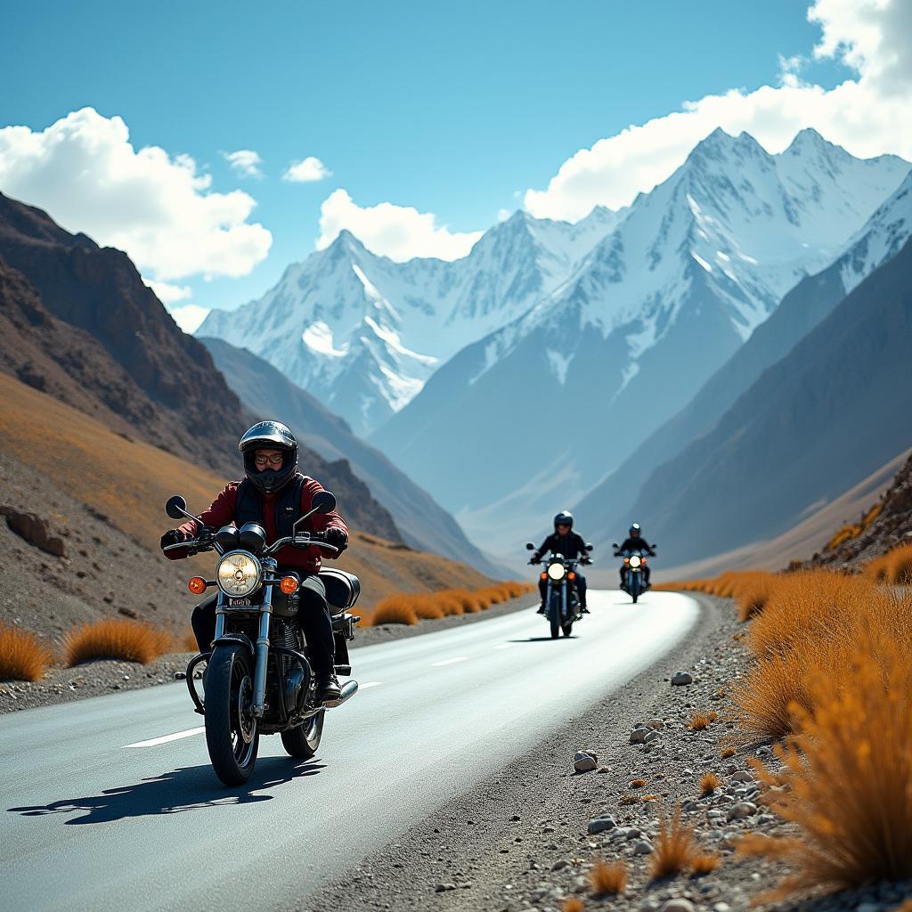 Motorcycle Tour in Leh-Ladakh, India, 2020