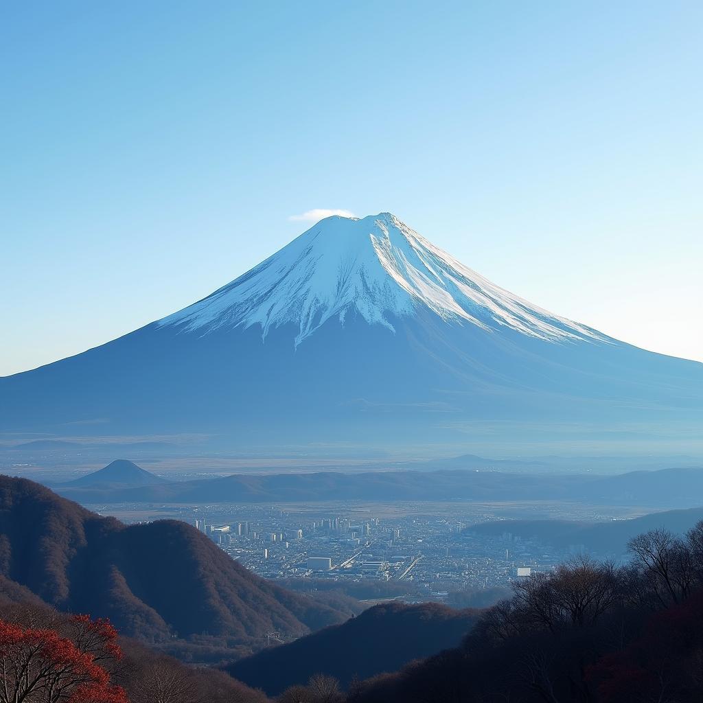 Majestic Views of Mount Fuji in Japan