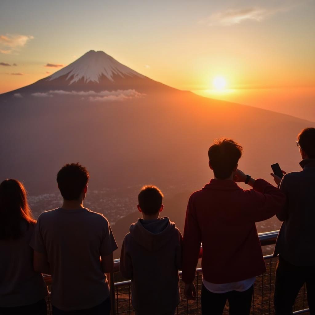 Witnessing Mount Fuji's Majestic Sunrise with Detour Japan