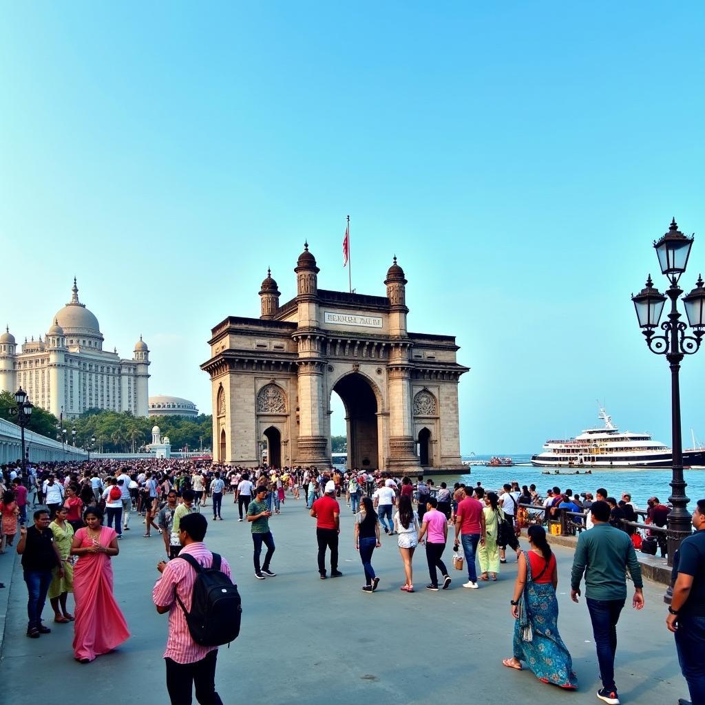 Gateway of India during a 2-day trip from Pune