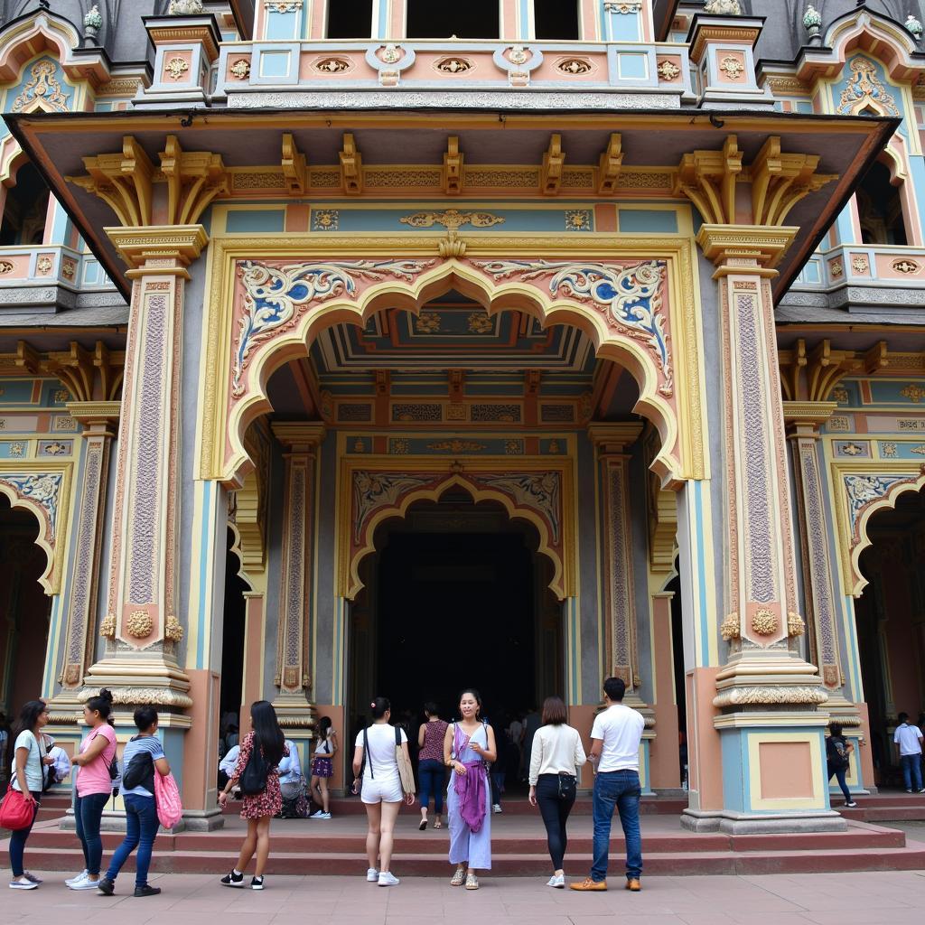 Mysore Palace - Majestic architecture and intricate details