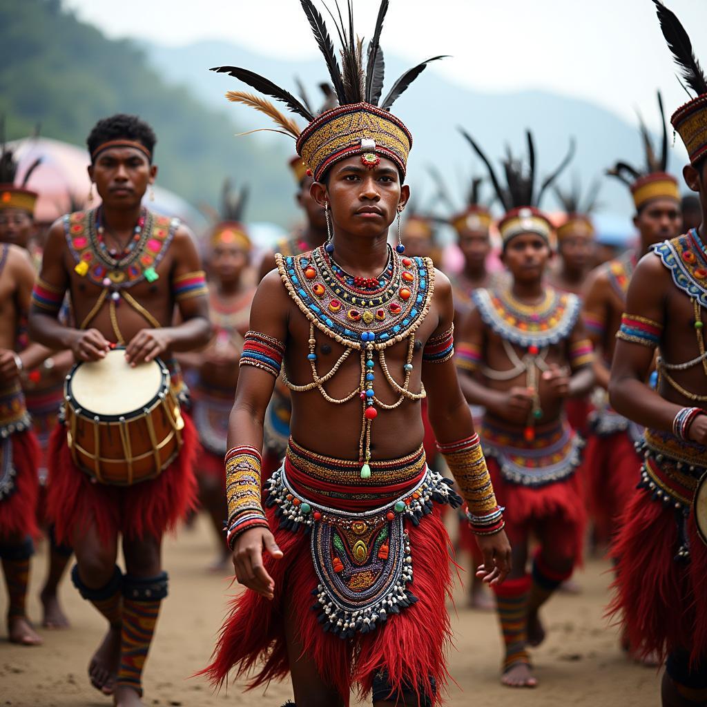 Nagaland Tribal Festival with Colorful Costumes and Traditional Dances