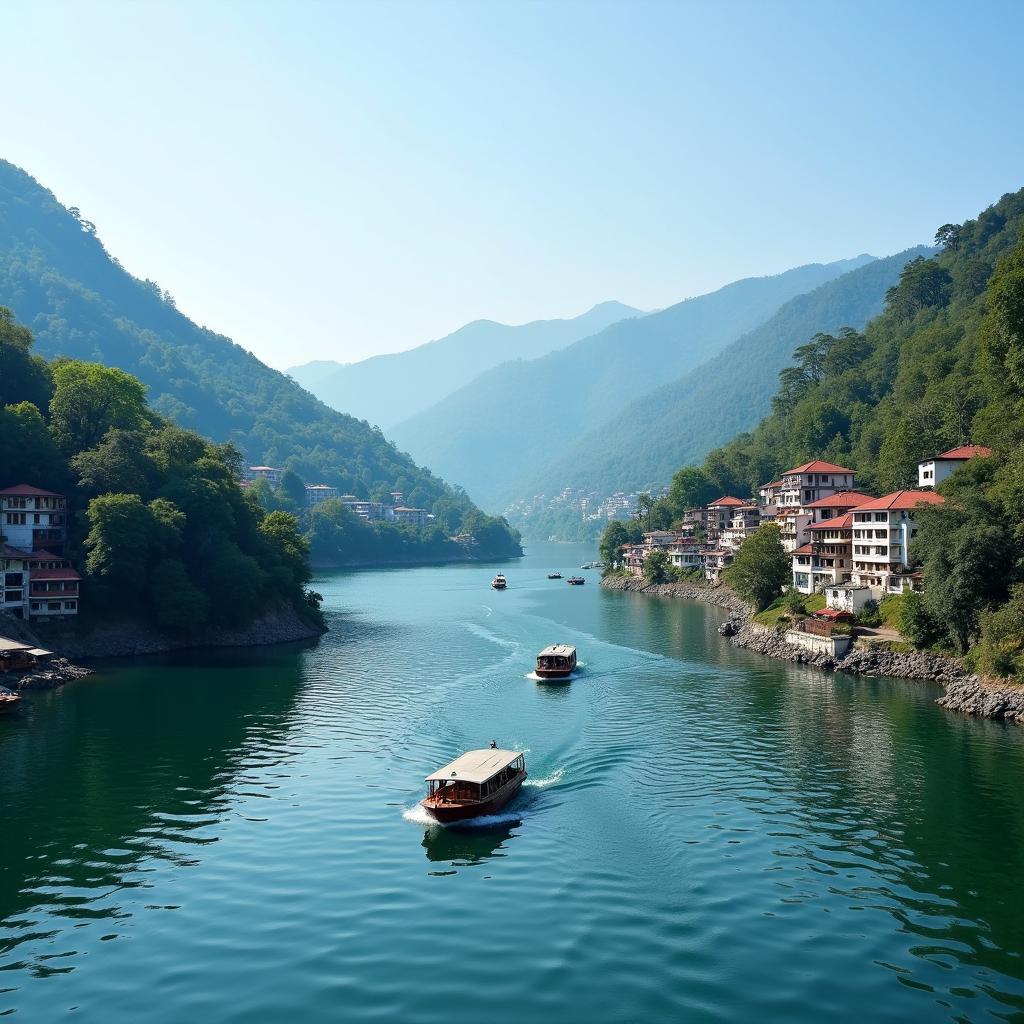 Stunning View of Nainital Lake