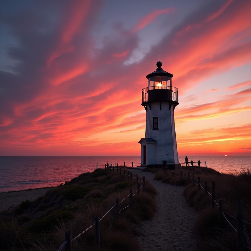 Nantucket Lighthouse Sunset Scenic Tour