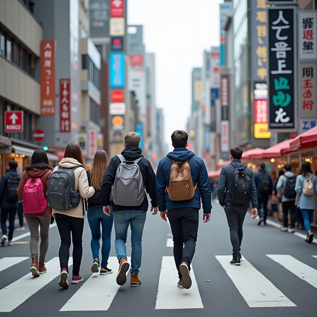 Navigating Japan's bustling streets with Atlas Tours