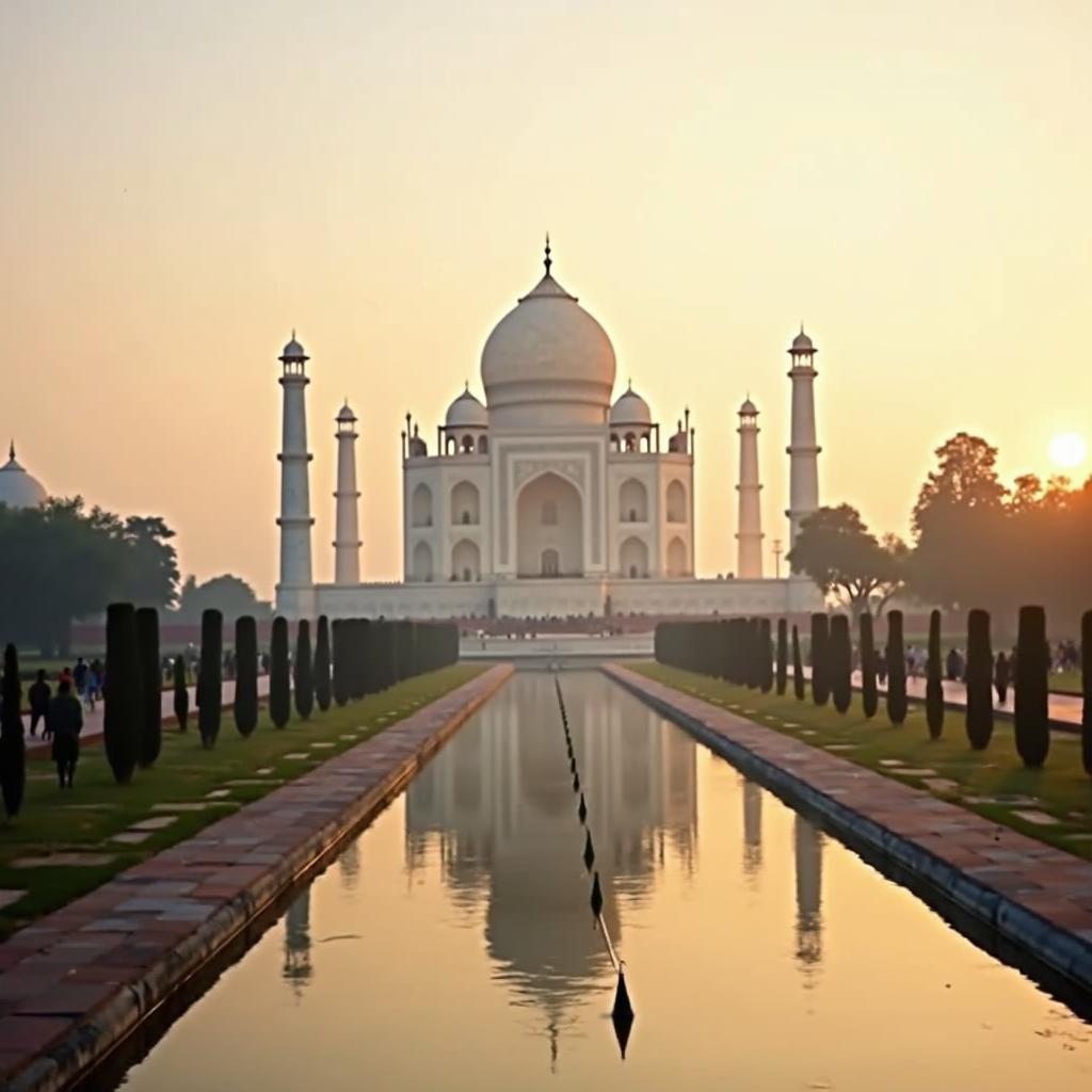 North India Tour: Taj Mahal at Sunrise