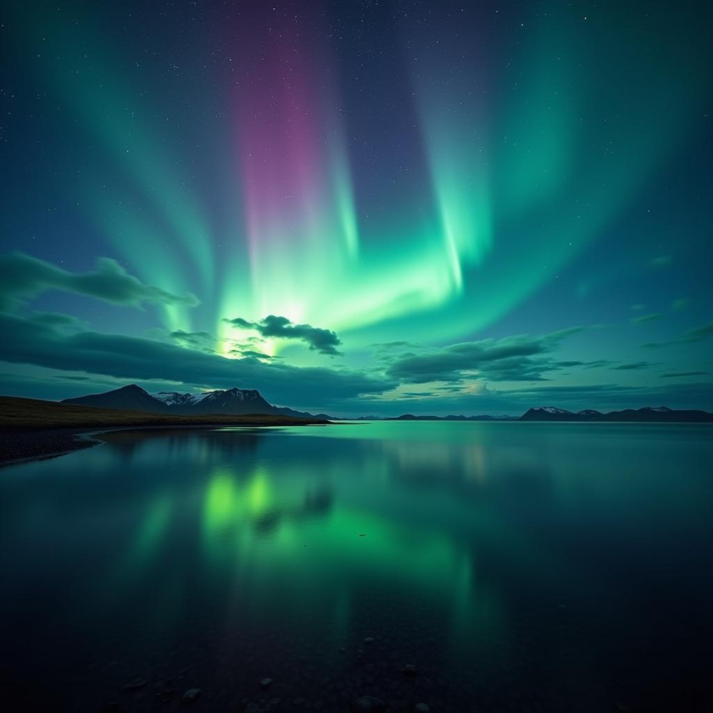 Witnessing the Magical Northern Lights in Iceland