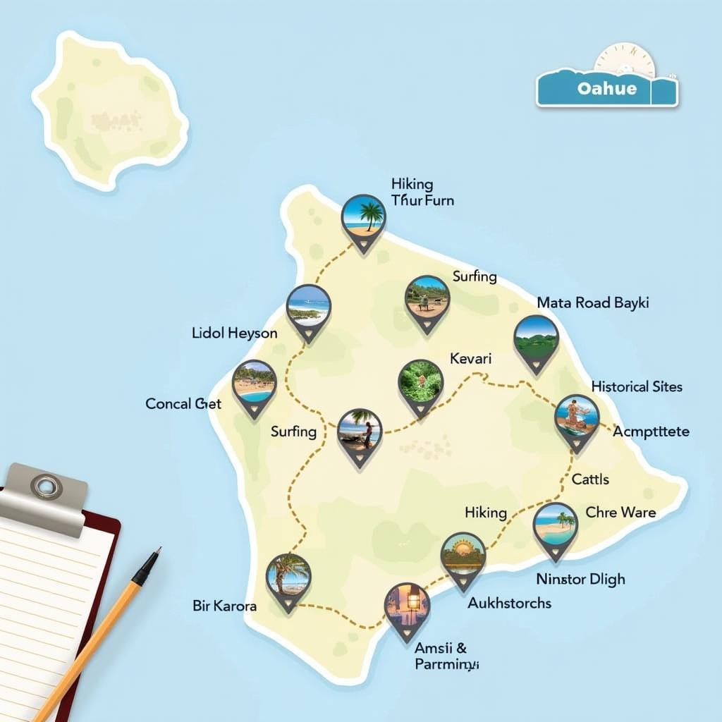 Planning Your Perfect Oahu Itinerary with Map and Tour Options