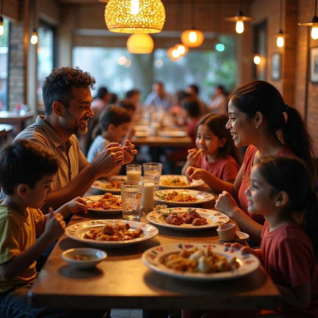 Odisha Family Enjoying Local Cuisine