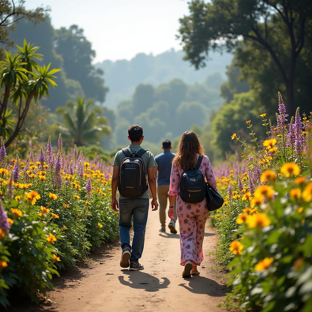 Exploring the Ooty Botanical Garden