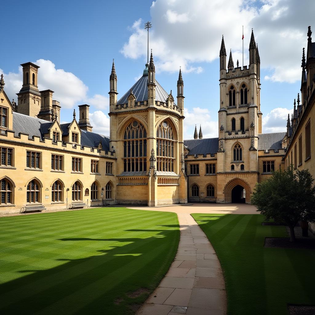 Oxford University's Christ Church College