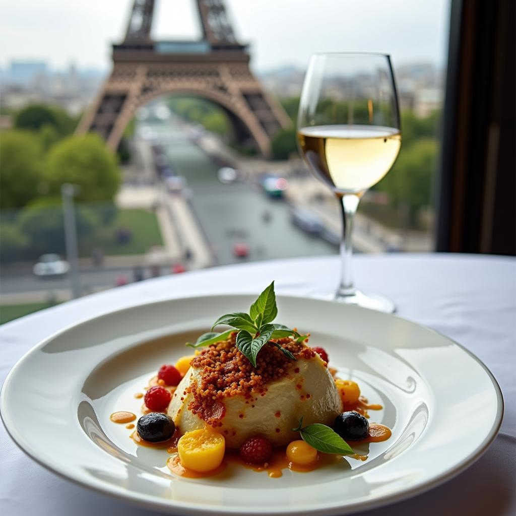 Paris Eiffel Tower Luxury Dining