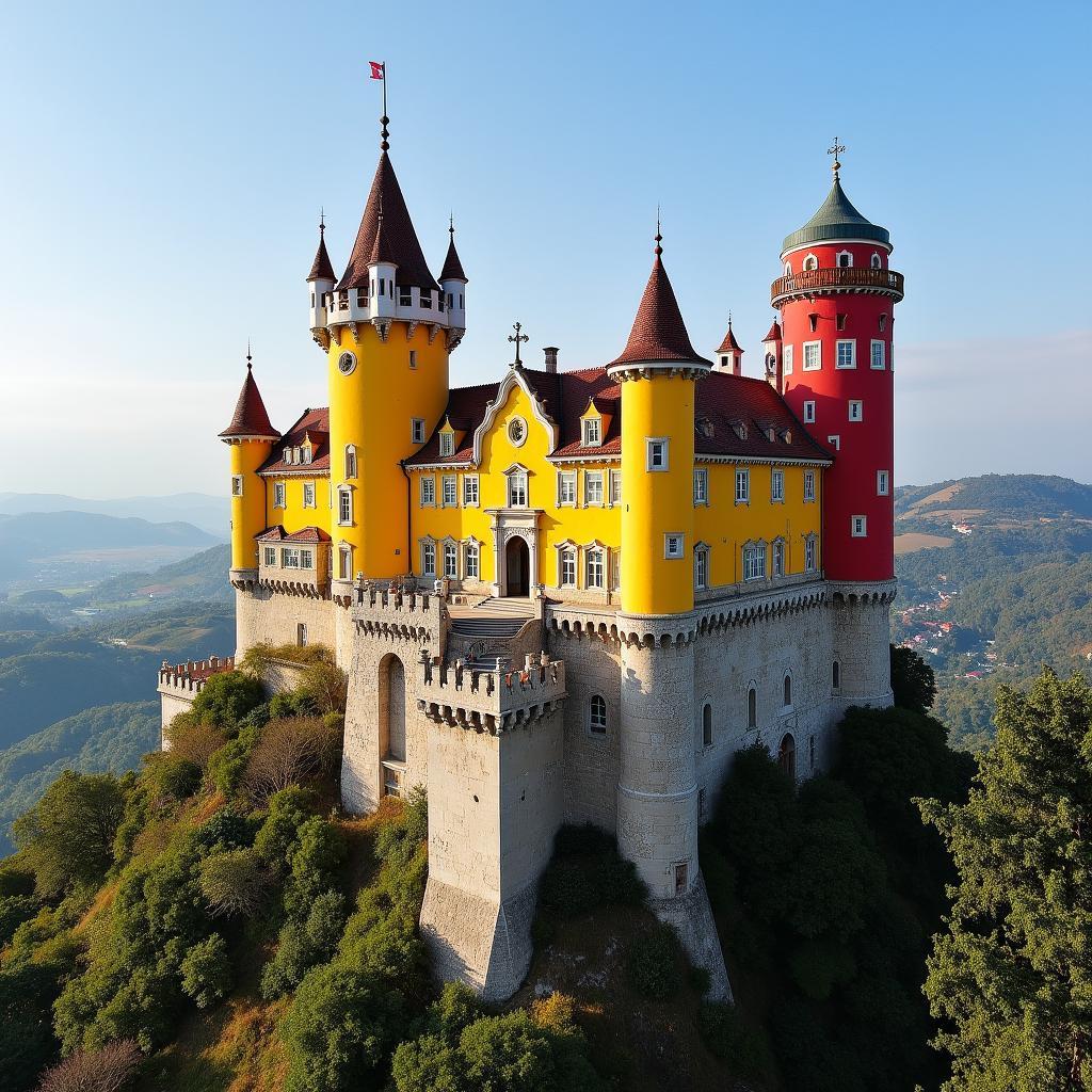 Pena Palace in Sintra, Portugal: A Colorful Fairytale Castle