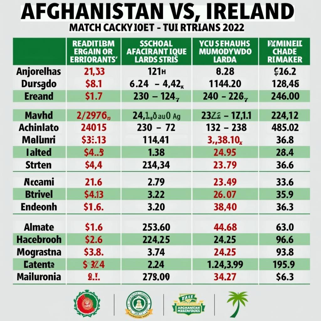 Post-Match Analysis Afghanistan vs. Ireland 2022