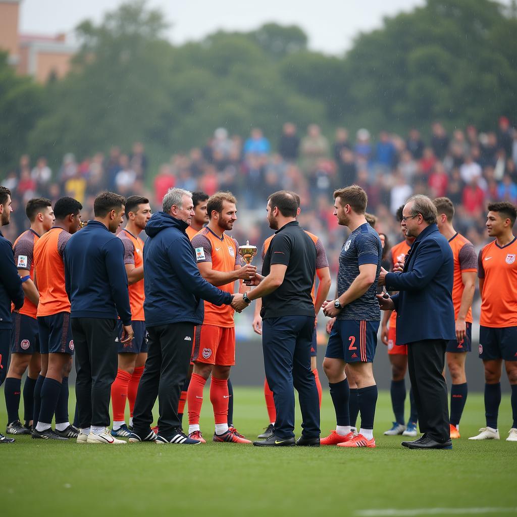 Post-Match Presentation Ceremony